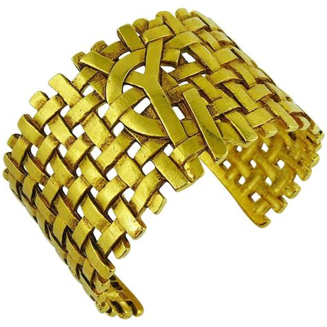 yves saint laurent armband goud|CUFFS AND BRACELETS .